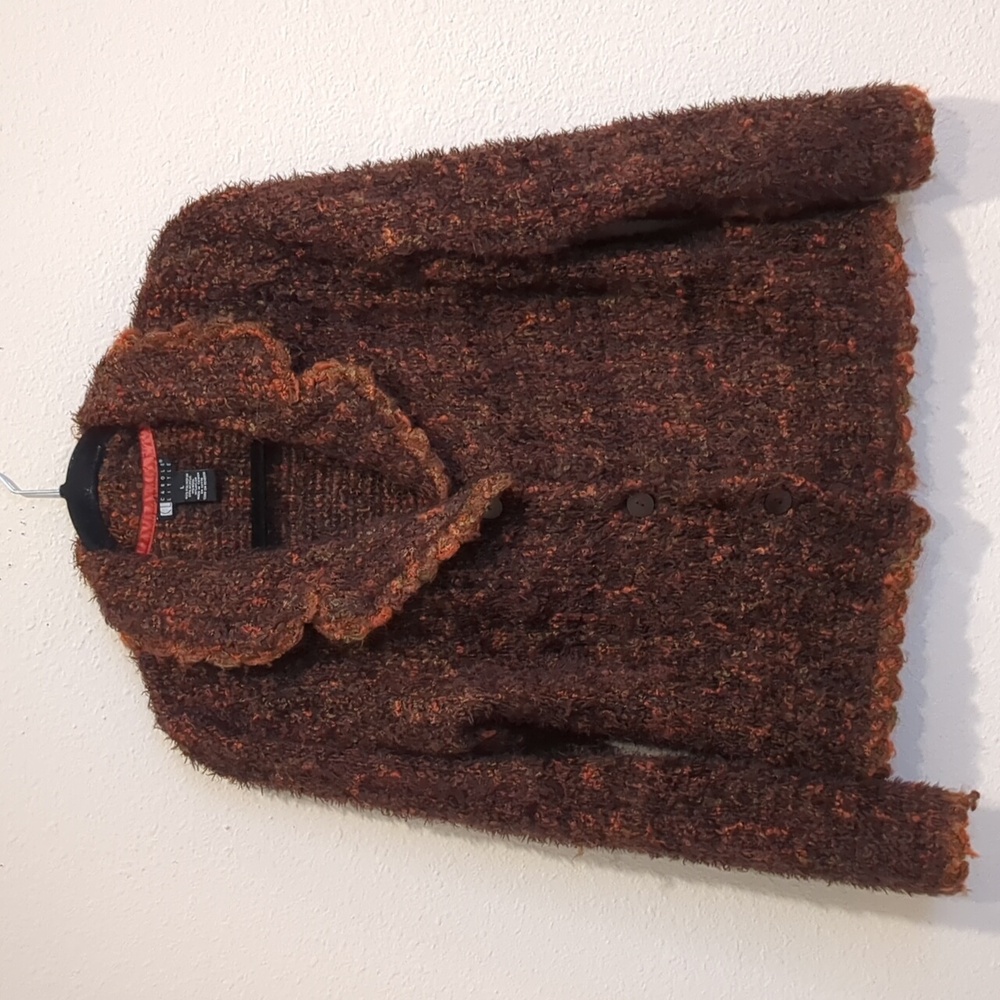 Vintage Carole Little Wool Blend Cardigan Size Large